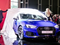 【フランクフルトモーターショー2017】アウディ RS4アバント 新型、ダウンサイズターボは450hp 画像