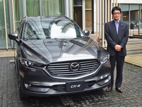 【マツダ CX-8】初の3列シートSUV、開発責任者「夢を膨らませるクルマに」…2.2L改良ディーゼル搭載 画像