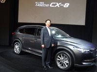 【マツダ CX-8】小飼社長「ミニバンに代わる新たな市場を創造」 画像