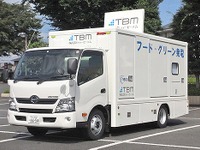 飲食店の排水から回収した油脂で走行する発電車、NEDOで開発 画像