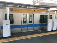 愛甲石田駅に上下移動のホームドア　9月24日から実証実験 画像