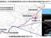 三菱電機など6社、ダイナミックマップ構築に向けた大規模実証実験の実施・管理を受託 画像