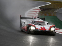 【WEC 第7戦 富士】初日の公式練習は雨…ポルシェ1号車ロッテラー組がトップタイム 画像