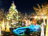 光り輝くF1マシン登場、鈴鹿サーキット冬のイルミネーション　11月3日より 画像