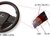 【レクサス LS 新型】豊田合成、グリップセンサー付きハンドルを国内で初開発…電波暗室も導入 画像