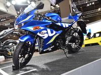 【東京モーターショー2017】スズキの“原付スーパースポーツ”…GSX-R125 日本初公開［詳細画像］ 画像