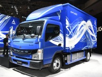 【東京モーターショー2017】三菱ふそう eキャンター は10月より商業稼動開始［詳細画像］ 画像