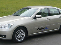 日産、先進安全自動車 ASV-4 発表…車両間通信 画像