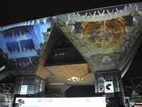 【東京モーターショー2017】閉場後のプロジェクション・マッピングが盛大 画像