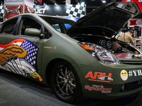 【SEMA 2017】プリウス のボディに V8スーパーチャージド移植…1000hp超え 画像