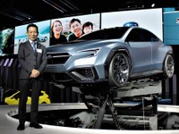 【東京モーターショー2017】スバル ヴィジヴ パフォーマンス…ラガーマンのタックルする瞬間［デザイナーインタビュー］ 画像