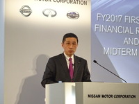 日産 西川社長「リスク影響縮小に取り組む」…検査不正などで通期営業利益を400億円下方修正 画像