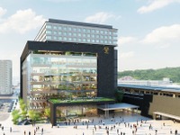 ビル内に「水と緑の立体庭園」…JR九州の熊本駅ビル、2021年オープンへ 画像
