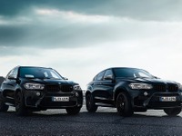 BMW X6M、漆黒の限定モデル「ブラックファイヤ」発売…専用ギドニーグリルやアルミを装備 画像