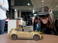 新型車を複合現実「ホロレンズ」で体験…BMWが X2 から導入へ 画像