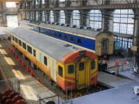 引退した日本の寝台電車「583系」台湾に到着…鉄道工場跡の博物館で保存へ 画像