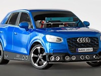 アウディ自動運転カップ、1/8スケールの Q2 が走行…独大学が優勝 画像