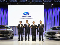 スバル レガシィ 改良新型を中国発売…最新アイサイト搭載【広州モーターショー2017】 画像