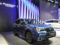 スバル フォレスター 改良新型、中国仕様車を公開…アイサイトが最新に【広州モーターショー2017】 画像