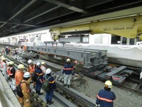 夜ごと繰り返されるリニアの「準備」…JR東海、品川駅の工事を初公開 画像