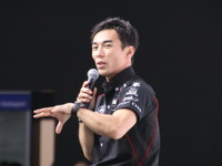 佐藤琢磨トークショーを開催…エコプロ2017のブリヂストンで　12月8日 画像
