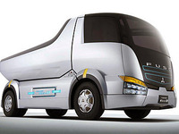 【東京モーターショー07】ふそう、都市型ダンプのコンセプトカーなどを出品 画像