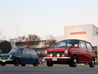 ホンダN360誕生50周年記念展示およびFUNミーティング開催…ホンダ本社と狭山工場を埋め尽くす 画像