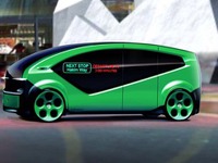 フィスカー オービット 発表、自動運転のEVシャトル 画像