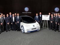 VWの新世代EV「I.D.」は2019年末に生産開始…量産準備を始める 画像