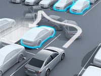 デンソー、大規模パーキングにおける自動駐車支援サービスの実証開始へ 画像