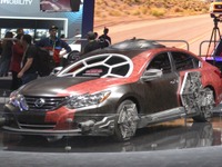 日産 アルティマ はTIE戦闘機ファーストオーダー特殊部隊用に…スターウォーズ仕様【ロサンゼルスモーターショー2017】 画像