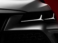 トヨタ アバロン 新型のティザーイメージ…最上級セダンをデトロイトモーターショー2018で発表へ 画像