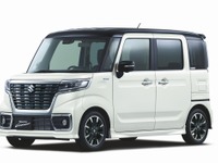 スズキ スペーシア/スペーシアカスタム 新型、衝突被害軽減ブレーキを前後標準装備 画像