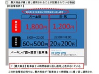 わかりづらい時間貸し駐車場の料金表示、注意するポイント 画像
