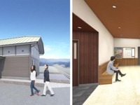 大船渡線BRT陸前高田駅がリニューアルへ…鉄道駅時代の駅舎をモチーフに　2018年4月1日 画像