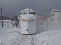 大荒れの宗谷本線で排雪列車が脱輪…氷雪への乗上げが原因か？ 画像
