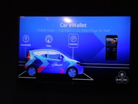 駐車料金などを車が自動で支払う、ZFが「Car eWallet」をCES 2018で発表 画像