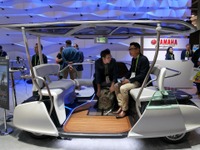 ヤマハの低速自動運転車の”現実味”---CES 2018で提案 画像