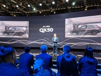 インフィニティ QX50 新型、米価格はBMW X3 を大きく下回る…デトロイトモーターショー2018で発表 画像
