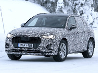 アウディ Q3、次期型ボディほぼ丸見え!前後ライト形状もくっきりと 画像
