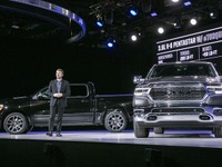 ラム 1500 新型、大型ピックアップトラックに新世代48VマイルドHV…デトロイトモーターショー2018で発表 画像