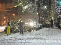 積雪、東京都心でも20センチ超で、物損事故90分で377件 画像