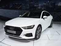 アウディ A7 新型はバーチャルコクピットを設定…デトロイトモーターショー2018 画像