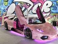 金キラじゃなくて“ピンキラ”、ライザーの ムルシエラゴ…東京オートサロン2018詳細画像 画像
