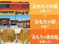 テーマは「おもちゃ」…ローカル鉄道を「夢の路線」にするクラウドファンディングがスタート 画像