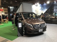 メルセデスベンツ V220d Marco Polo HORIZON が登場…ジャパンキャンピングカーショー2018 画像