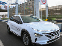 ソウルから平昌まで190kmを自動運転、ヒュンダイの次世代燃料電池車が成功 画像