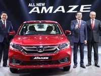 ホンダ アメイズ 新型、小型セダンが2世代目に…デリーモーターショー2018で発表 画像