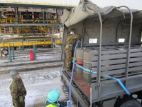 出光興産北海道製油所で燃料供給合同訓練---札幌直下型地震を想定 画像