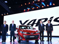 トヨタ ヤリス インド仕様はセダン…デリーモーターショー2018 画像